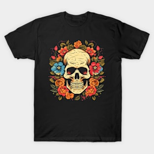 skull and flower T-Shirt